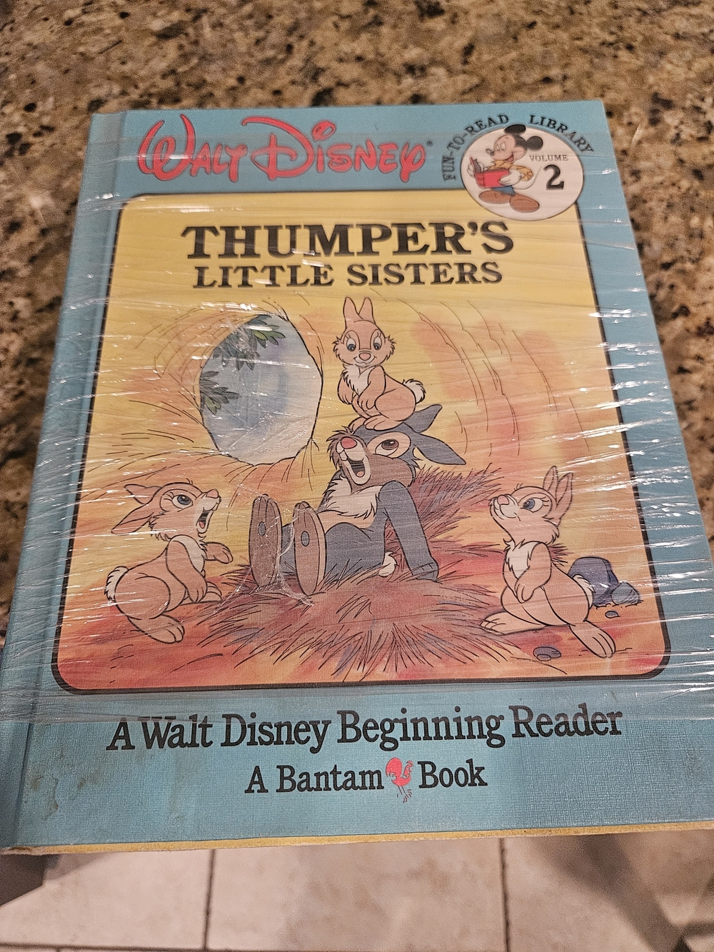 Vintage Walt Disney/Bantam Fun-to-Read and Fun-to-Learn books